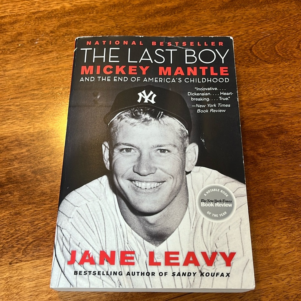 Jane Leavy Mickey Mantle New York Yankees baseball book